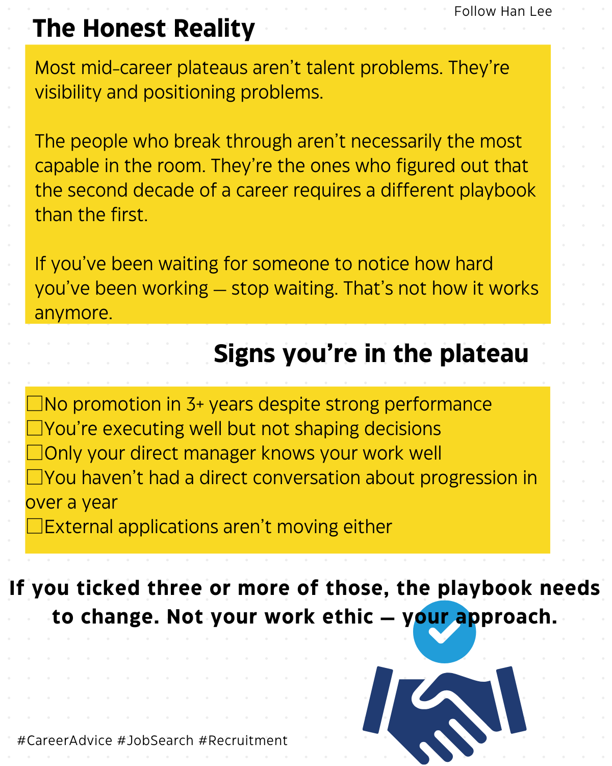 The Mid-Career Plateau — slide 3